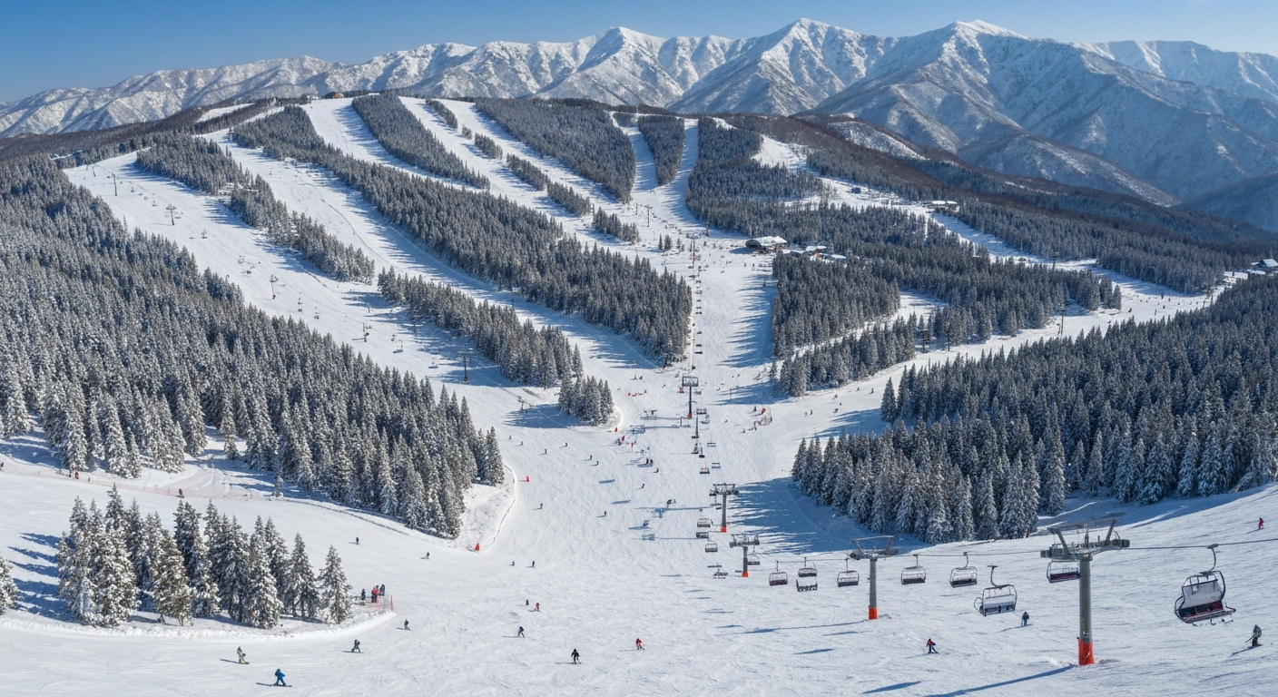 Горнолыжные склоны Хакубы